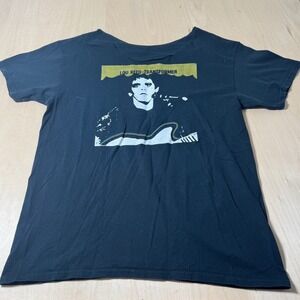 Lou Reed Transformer Graphic T Shirt Vintage‎ Style Black Rock Band Tee